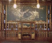 James Mcneill Whistler Peacock Room fron the Frederic Leyland House Sweden oil painting artist